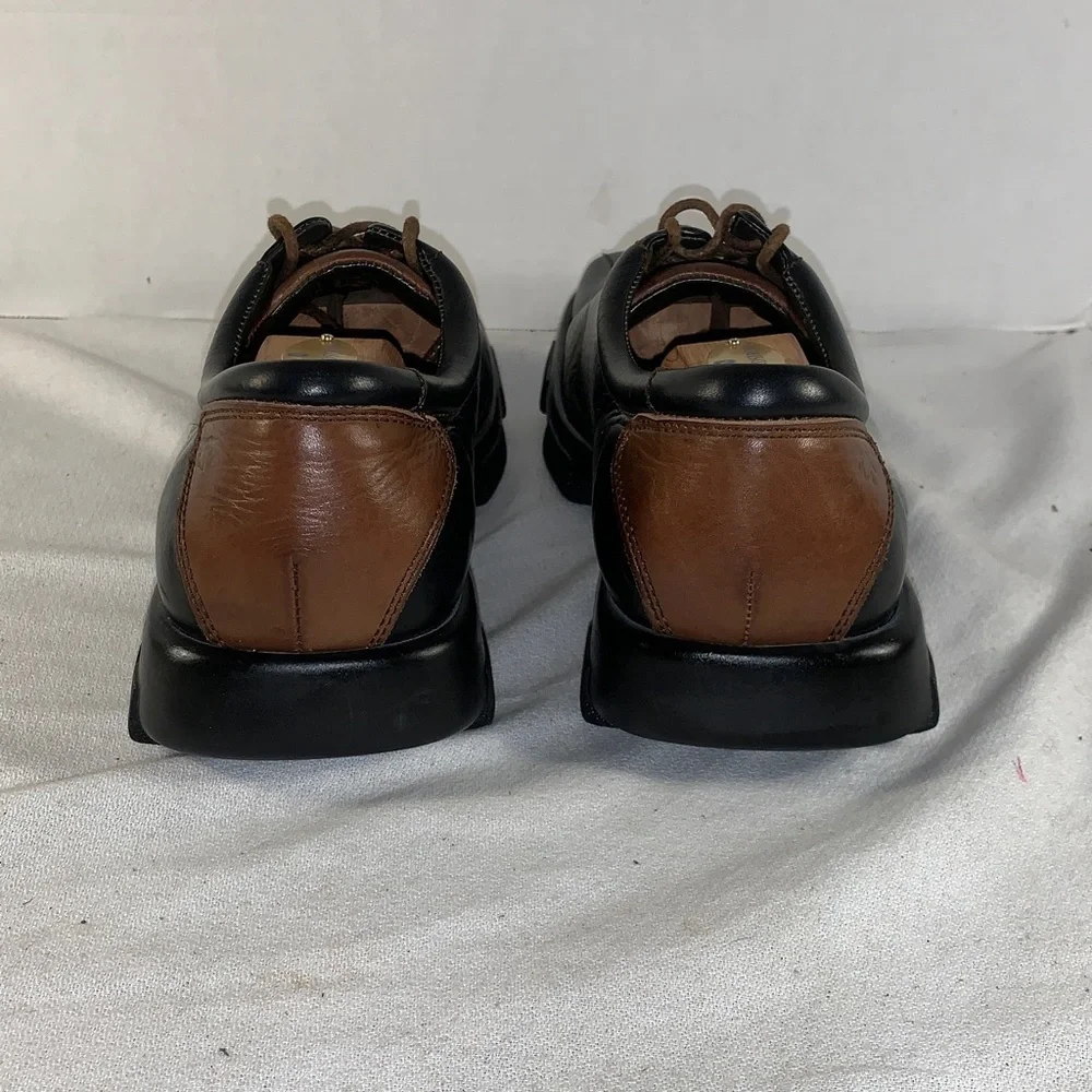 Donald J. Pliner Mens Award Black and Brown Leather Dress Shoes